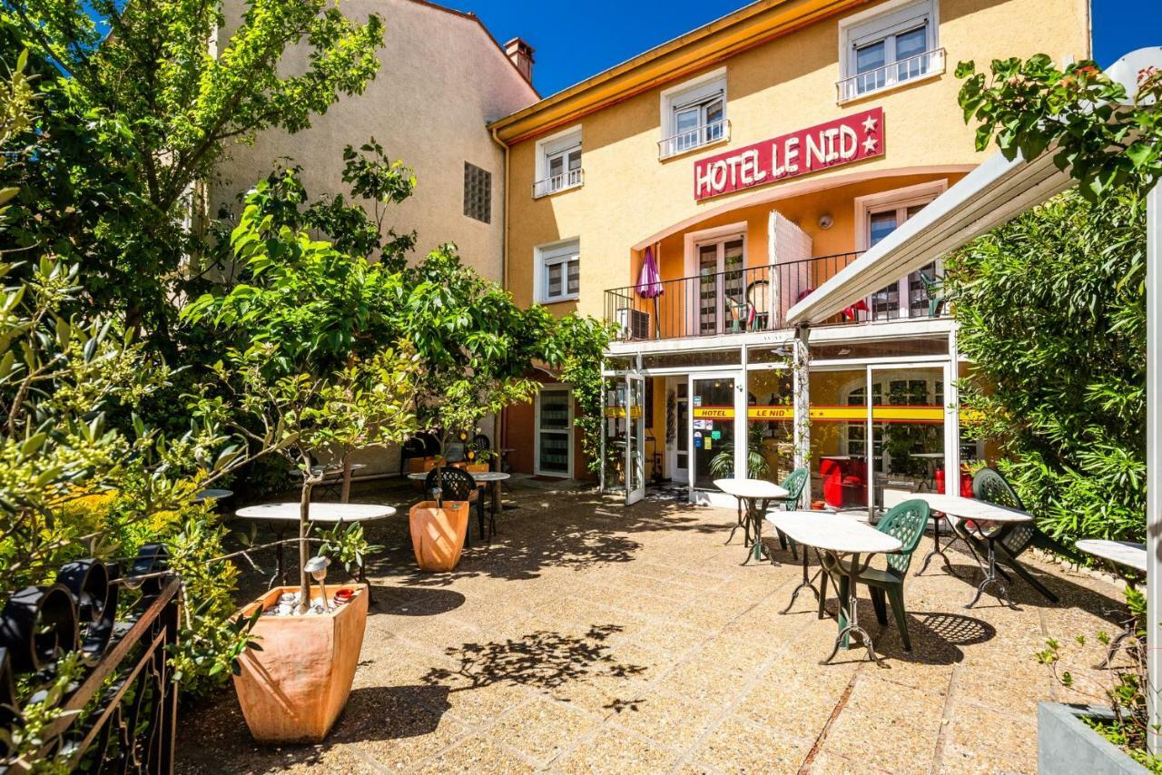 Hôtel le Nid Argelès-sur-Mer Exterior foto